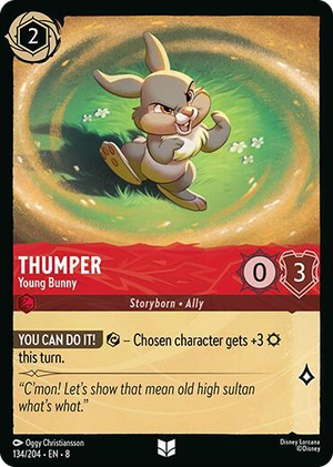 0134 Thumper - Young Bunny Uncommon Reign of Jafar