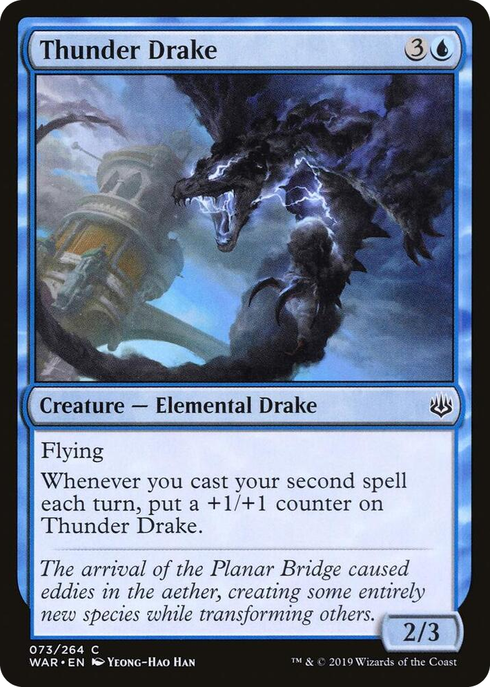 0073 Thunder Drake C War of the Spark