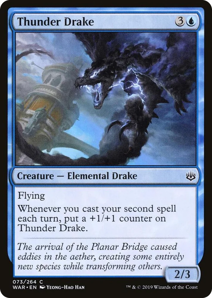 0073 Thunder Drake C War of the Spark