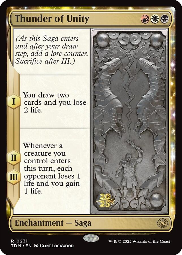 Thunder of Unity #231 R - Prerelease Cards Pokemon card