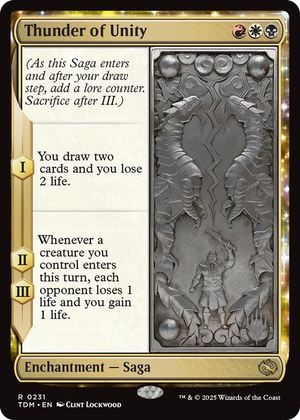 0231 Thunder of Unity R Promo Pack: Tarkir: Dragonstorm