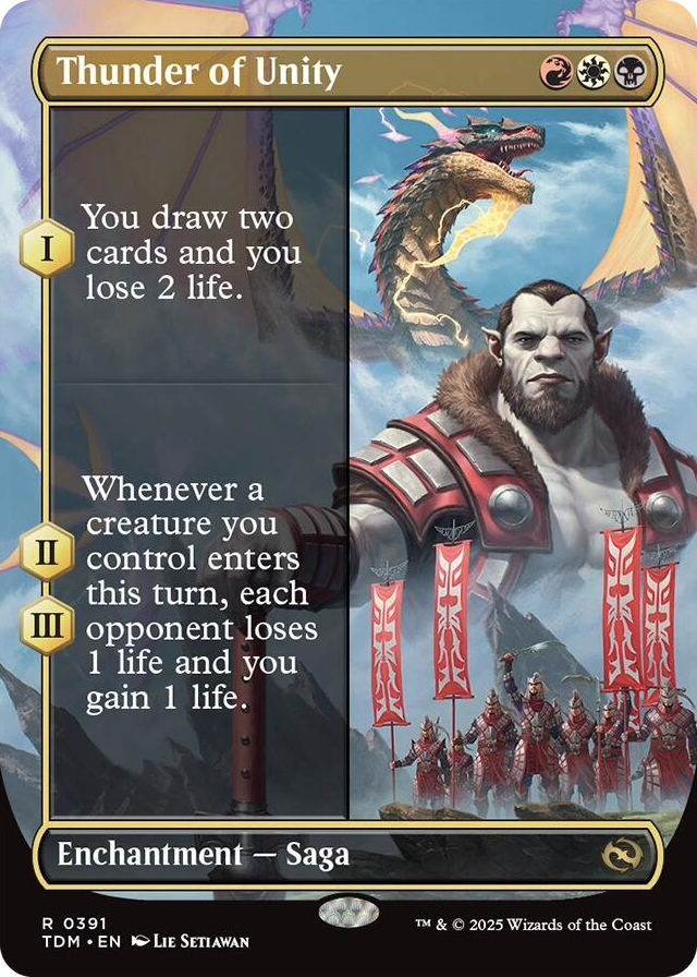 0391 Thunder of Unity (Borderless) R Dragonstorm