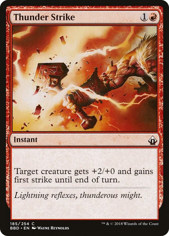 0185 Thunder Strike C Battlebond