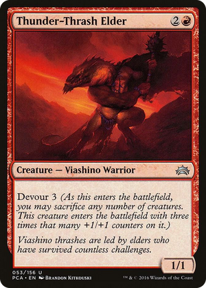0053 Thunder-Thrash Elder U Planechase Anthology