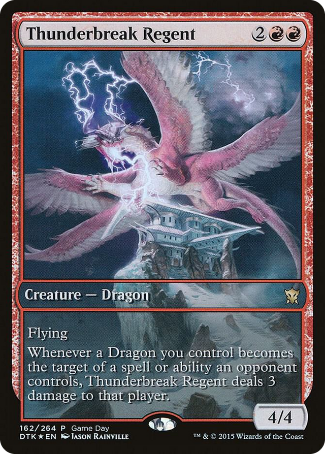 0162 Thunderbreak Regent P Game Day & Store Championship Promos