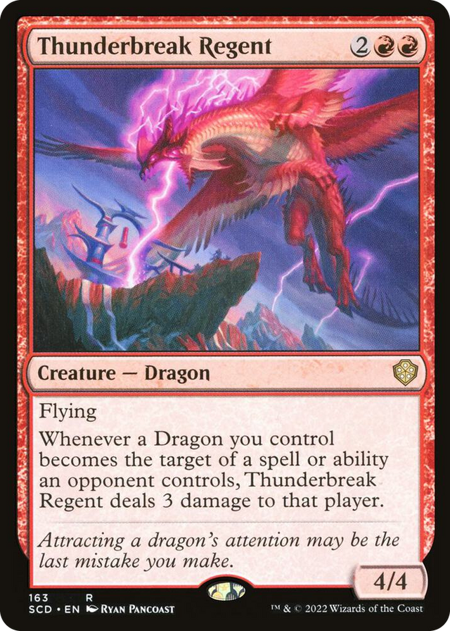 0163 Thunderbreak Regent R Starter Commander Decks