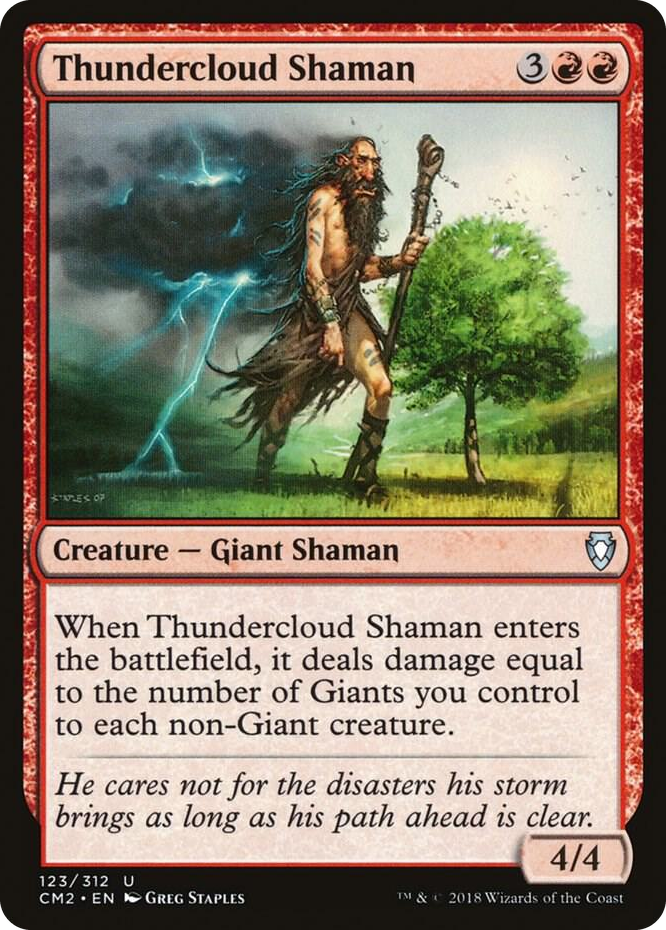 0123 Thundercloud Shaman U Commander Anthology Volume II