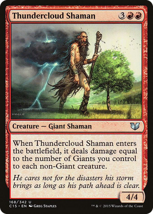 0168 Thundercloud Shaman U Commander 2015