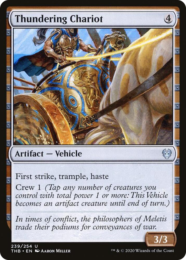 0239 Thundering Chariot U Theros Beyond Death