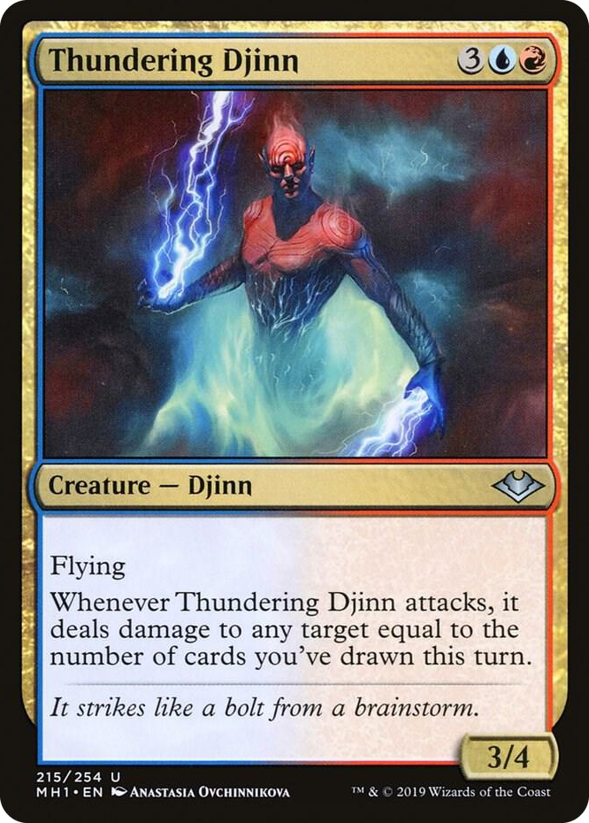 0215 Thundering Djinn U Modern Horizons