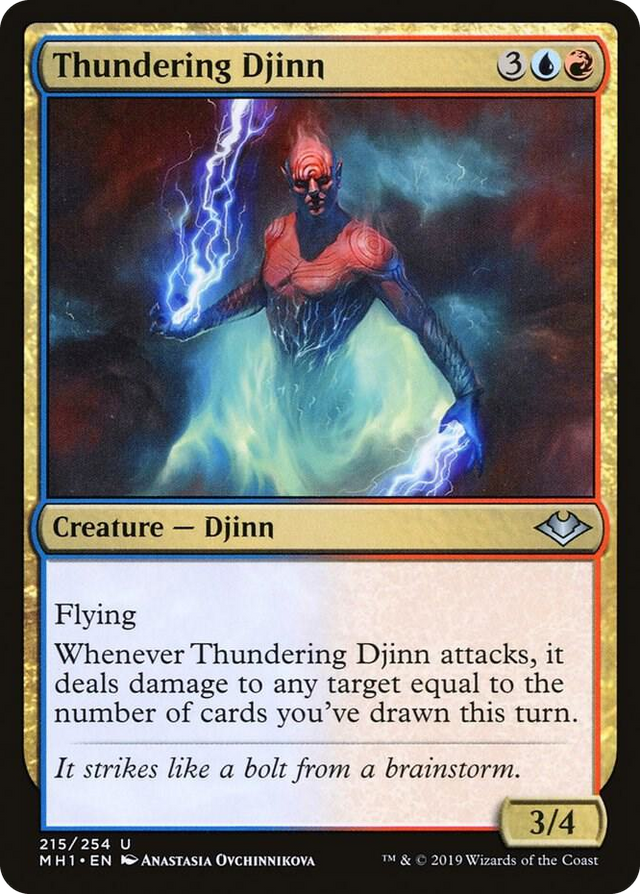 0215 Thundering Djinn U Modern Horizons