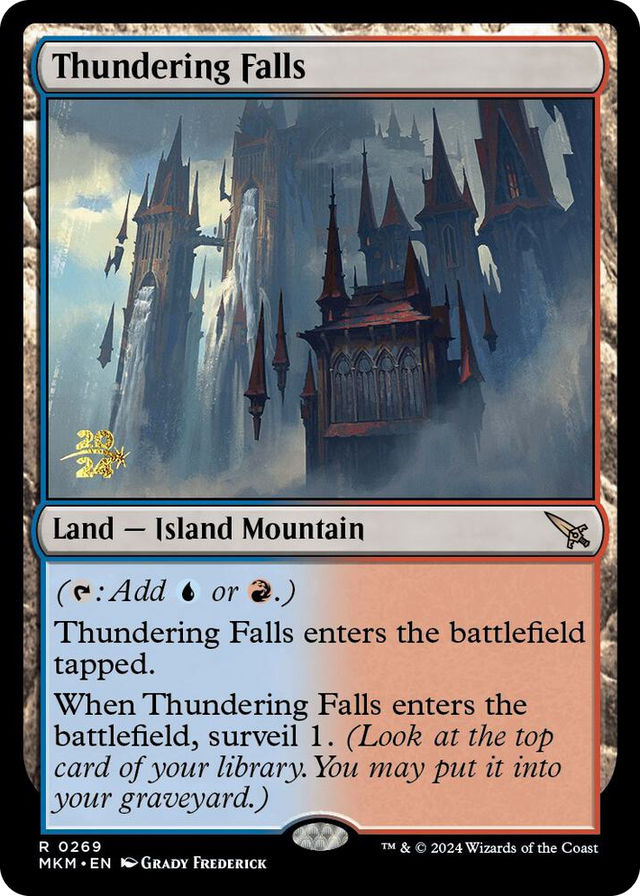 0269 Thundering Falls R Prerelease Cards