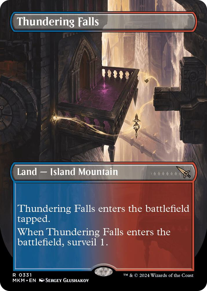 0331 Thundering Falls (Borderless) R Murders at Karlov Manor