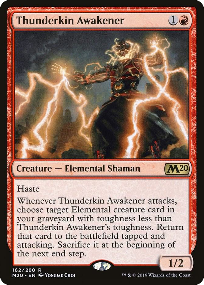 0162 Thunderkin Awakener R Core Set 2020