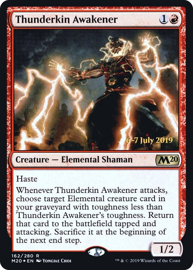 0162 Thunderkin Awakener R Prerelease Cards