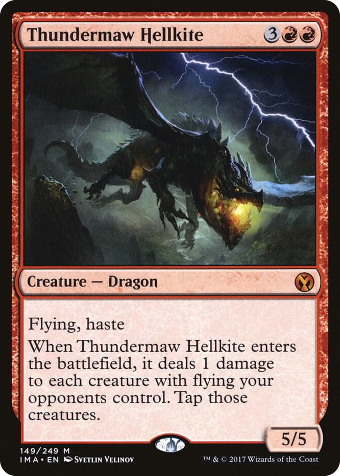 0149 Thundermaw Hellkite M Iconic Masters