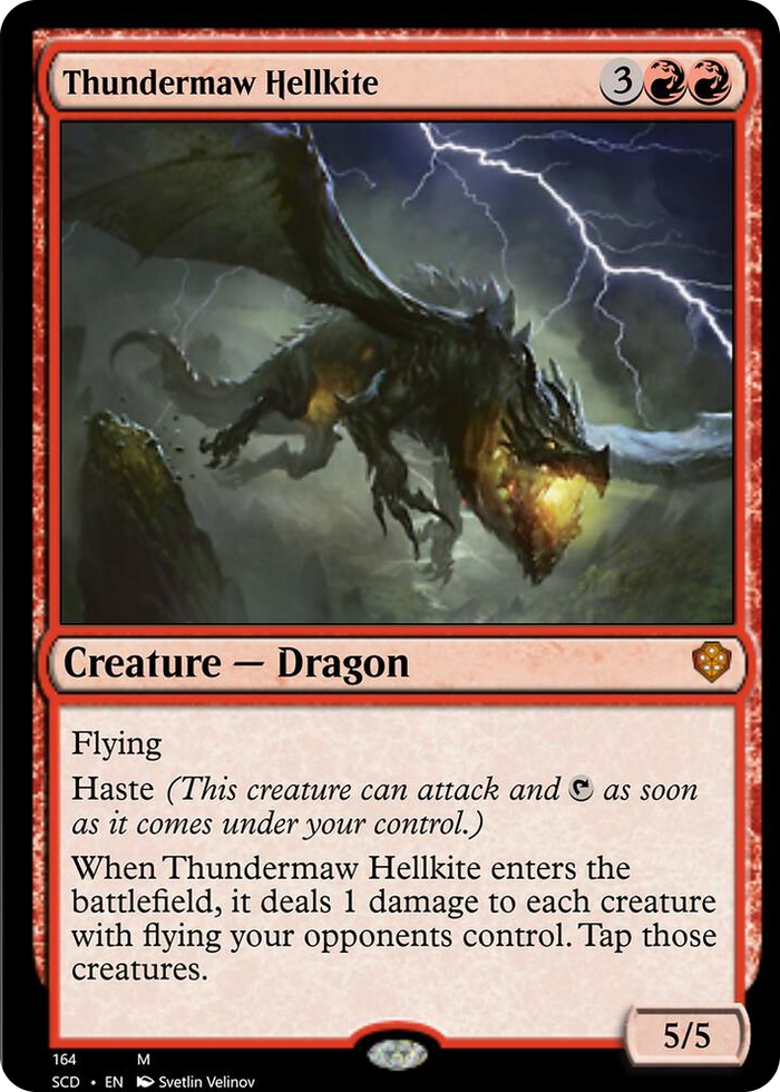 Thundermaw Hellkite #164 M - Starter Commander Decks Pokemon card
