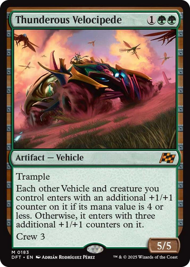 0183 Thunderous Velocipede M Aetherdrift