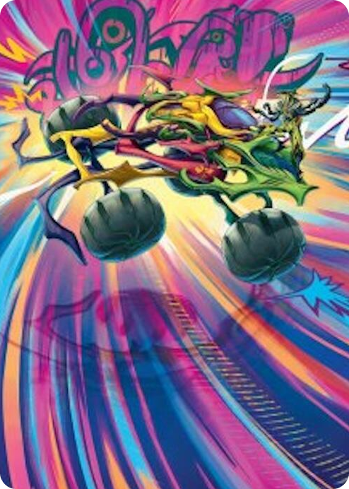 0043 Thunderous Velocipede Art Card S Art Series: Aetherdrift