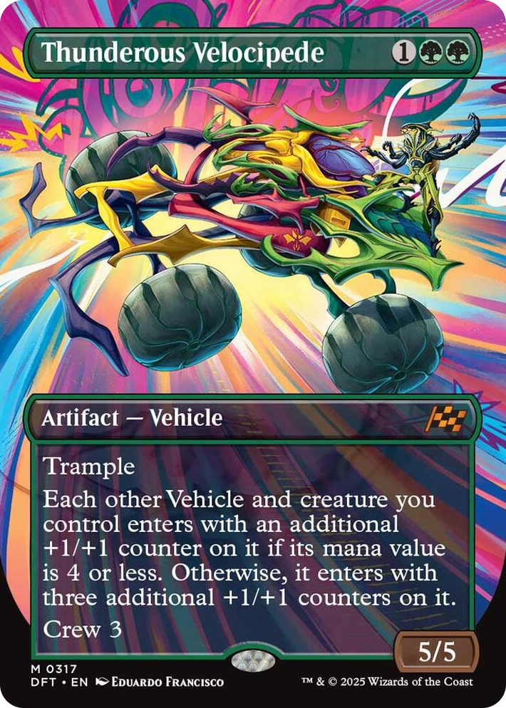 0317 Thunderous Velocipede (Borderless) M Aetherdrift