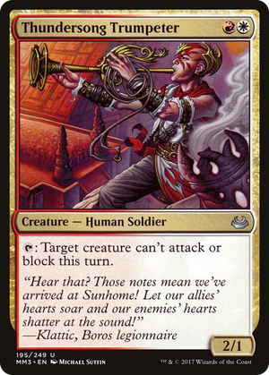 0195 Thundersong Trumpeter U Modern Masters 2017