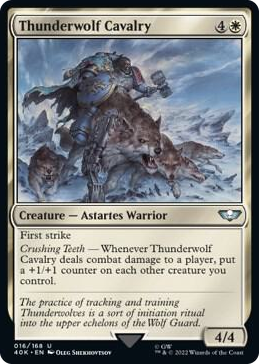 0016 Thunderwolf Cavalry U Universes Beyond: Warhammer 40,000
