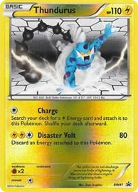 BW041 Thundurus - BW41 Promo Black and White Promos