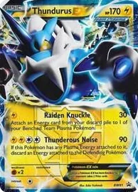 BW081 Thundurus EX (Team Plasma) - BW81 Promo Black and White Promos