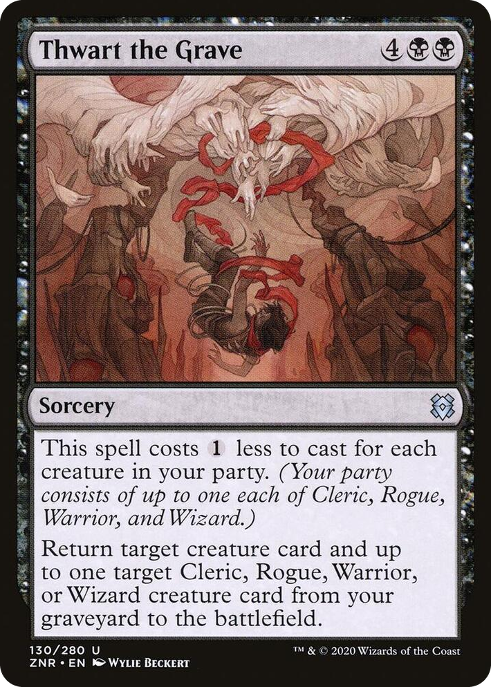 0130 Thwart the Grave U Zendikar Rising