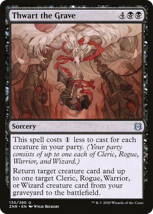 0130 Thwart the Grave U Zendikar Rising