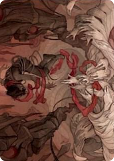 0064 Thwart the Grave Art Card S Art Series: Zendikar Rising