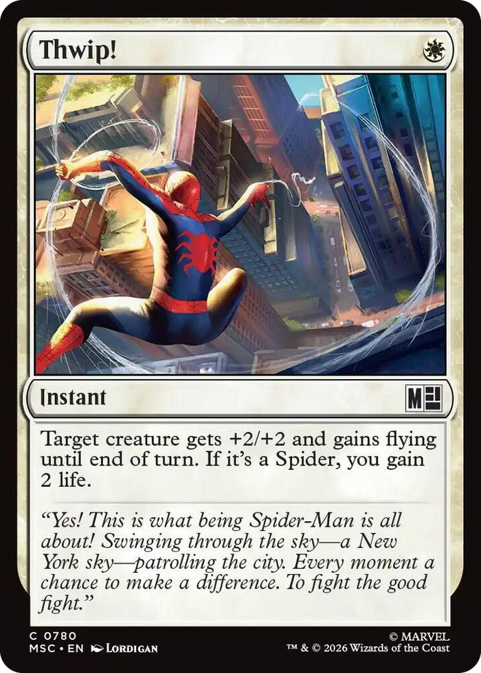 Thwip! #780 C - Commander: Marvel Super Heroes Pokemon card
