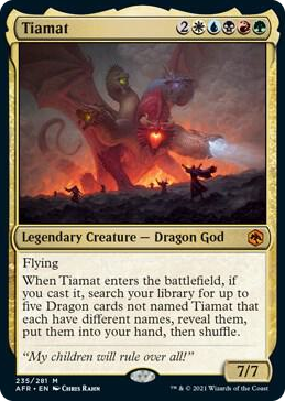 0235 Tiamat M Adventures in the Forgotten Realms