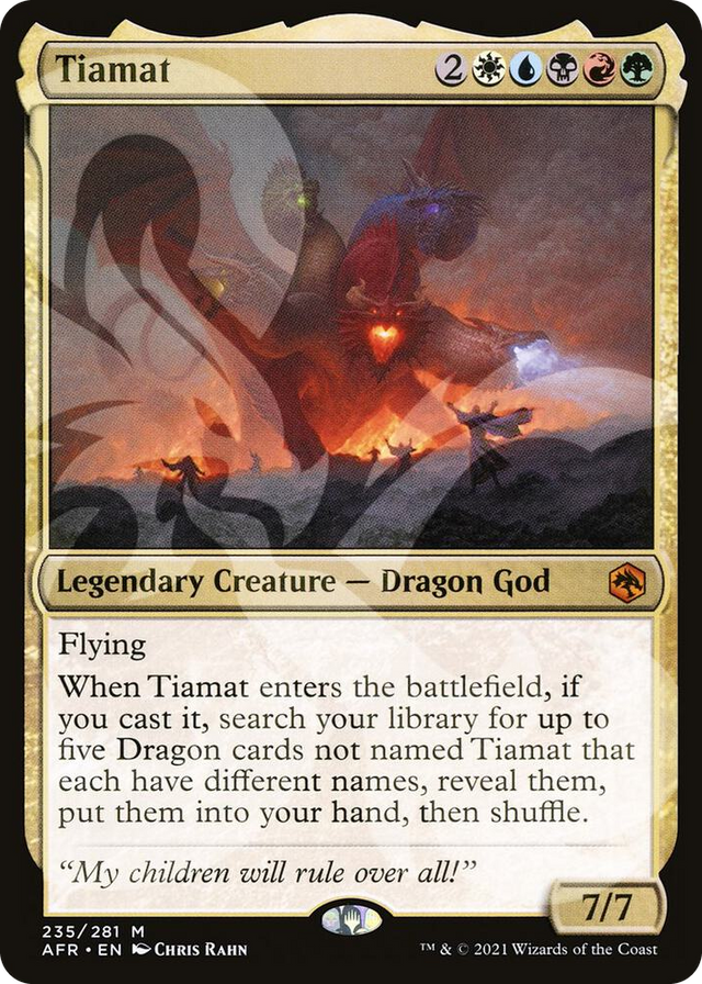 0235 Tiamat M AFR Ampersand Promos