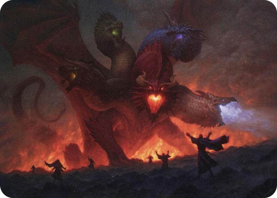 0026 Tiamat Art Card S Art Series: Adventures in the Forgotten Realms