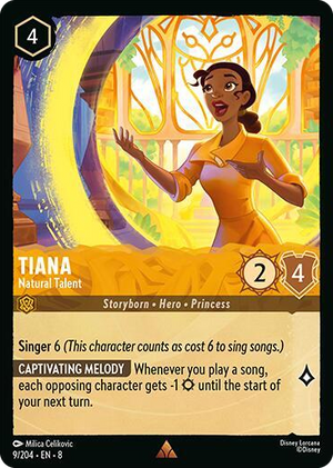 0009 Tiana - Natural Talent Rare Reign of Jafar