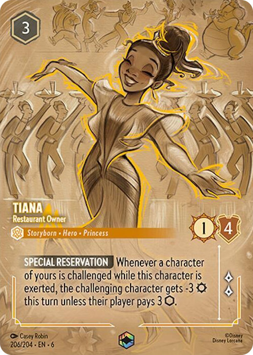0206 Tiana - Restaurant Owner (Enchanted) Enchanted Azurite Sea