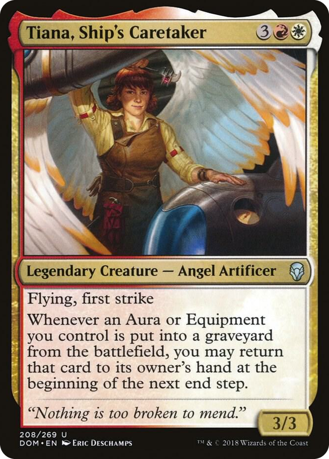 0208 Tiana, Ship's Caretaker U Dominaria