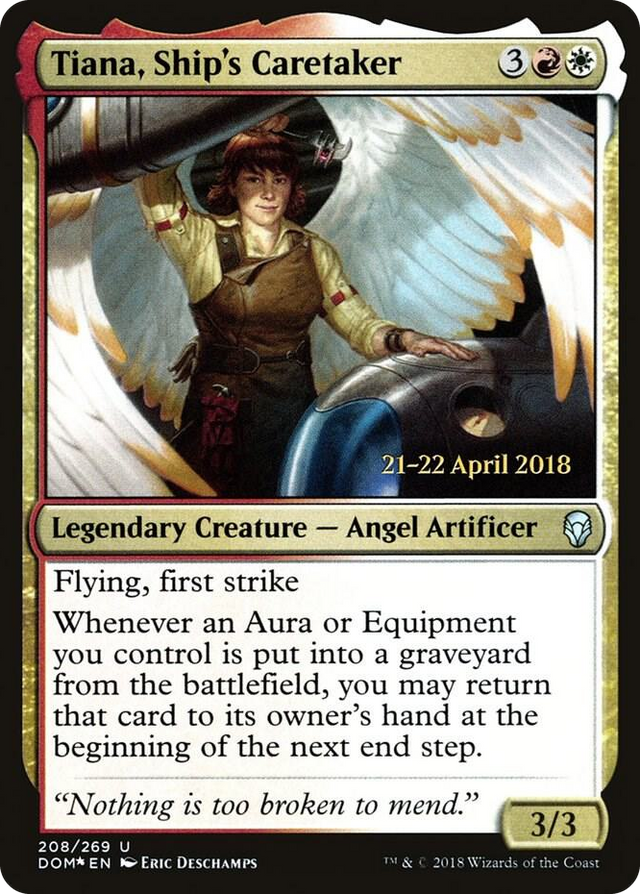 0208 Tiana, Ship's Caretaker U Prerelease Cards