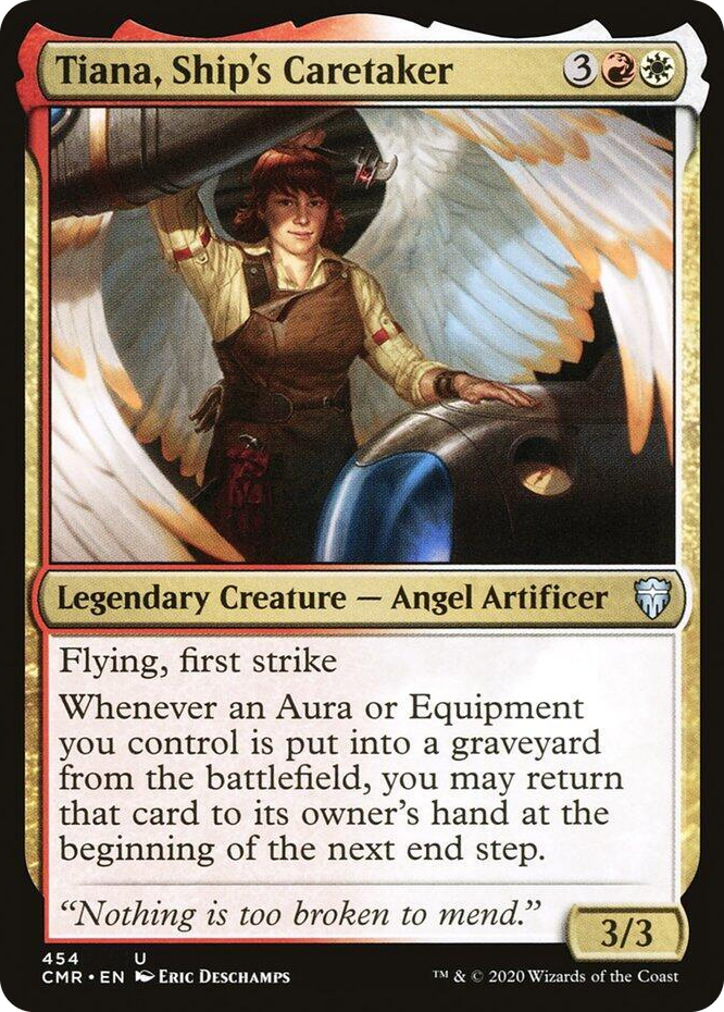 0454 Tiana, Ship's Caretaker U Commander Legends