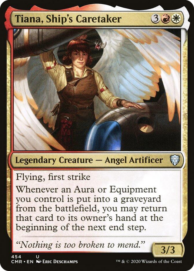0454 Tiana, Ship's Caretaker U Commander Legends