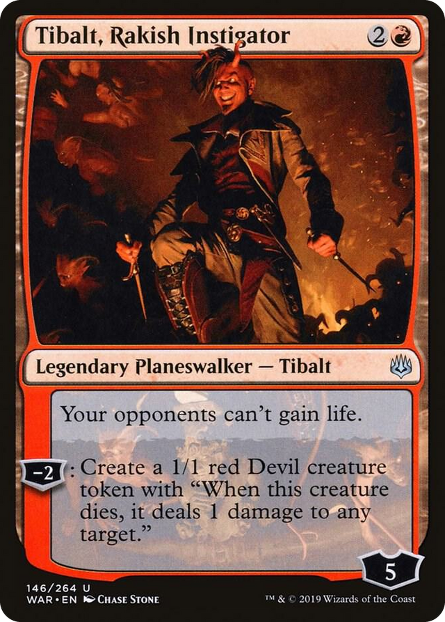 0146 Tibalt, Rakish Instigator U War of the Spark