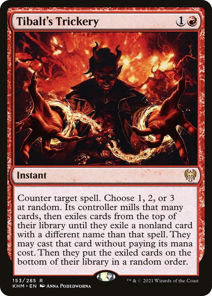 0153 Tibalt's Trickery R Kaldheim