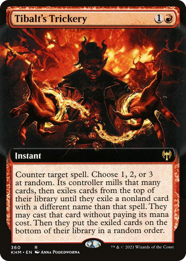 0360 Tibalt's Trickery (Extended Art) R Kaldheim