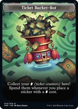 0014 Ticket Bucket-Bot Token T Unfinity