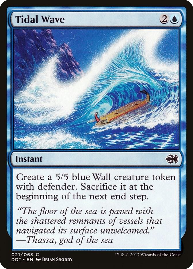 0021 Tidal Wave C Duel Decks: Merfolk vs. Goblins