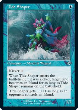 0394 Tide Shaper (Retro Frame) (Foil Etched) U Modern Horizons 2