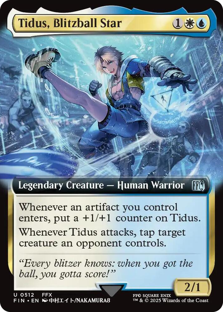 0512 Tidus, Blitzball Star (Extended Art) U FINAL FANTASY