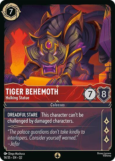 0014 Tiger Behemoth - Hulking Statue None Illumineer's Quest: Palace Heist
