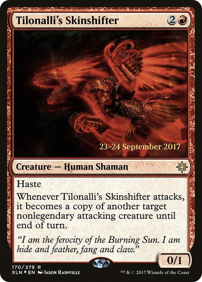 0170 Tilonalli's Skinshifter R Prerelease Cards